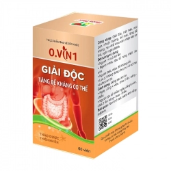 Tăng sức đề kháng Ovin 1 Giải Độc Thiên Phúc 60 viên Tăng sức đề kháng Ovin 1 Giải Độc Thiên Phúc 60 viên