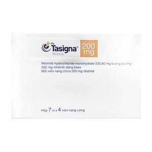 Tasigna 200mg Novartis 7 vỉ x 4 viên Tasigna 200mg Novartis 7 vỉ x 4 viên