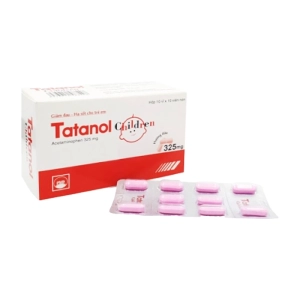 Tatanol Children 325mg Pymepharco 10 vỉ x 10 viên