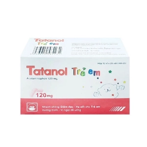 TATANOL Trẻ Em - Acetaminophen 120 mg TATANOL Trẻ Em - Acetaminophen 120 mg