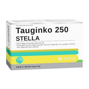 Tauginko 250 Stella 6 vỉ x 10 viên (Ginkgo Biloba)