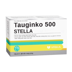 Tauginko 500 Stella 3 vỉ x 10 viên (Ginkgo biloba)