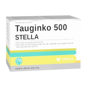 Tauginko 500 Stella 6 vỉ x 10 viên (Ginkgo biloba)