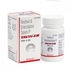 Thuốc Emcure Tavin Em 300mg/200mg, Hộp 30 viên