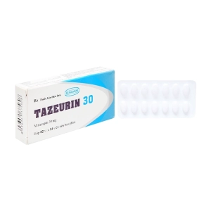 Tazeurin 30 Hasan 2 vỉ x 14 viên Tazeurin 30 Hasan 2 vỉ x 14 viên