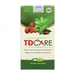 TĐ Care Meracine 60 viên - Viên uống hỗ trợ hạ đường huyết và cholesterol TĐ Care Meracine 60 viên - Viên uống hỗ trợ hạ đường huyết và cholesterol