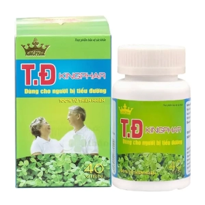 T.Đ Kingphar 40 viên - Hỗ trợ giảm đường huyết