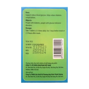 T.Đ Kingphar 40 viên - Hỗ trợ giảm đường huyết