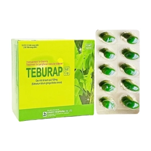 Teburap Softcap. Dongkoo 10 vỉ x 10 viên (Ginkgo biloba)
