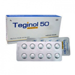 Teginol 50mg DHG 3 vỉ x 10 viên