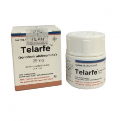 Thuốc Telarfe 25mg, Hộp 30 viên