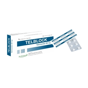 Telblock 80mg Herabiopharm 10 vỉ x 10 viên (Telmisartan)