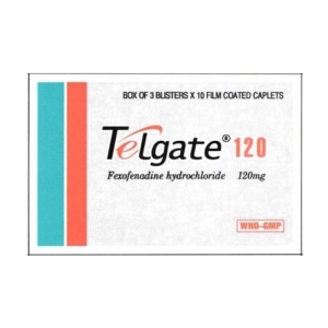 Telgate 120 NIC Pharma 3 vỉ x 10 viên (Fexofenadin hydroclorid)