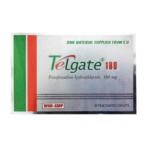 Telgate 180 NIC Pharma 2 vỉ x 10 viên (Fexofenadin hydroclorid)