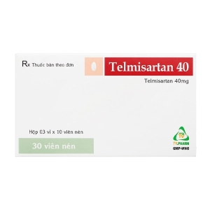 Telmisartan 40 TV.Pharm 3 vỉ x 10 viên (Telmisartan)