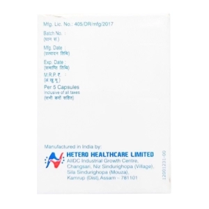 Temotero 100 Hetero Oncology 1 lọ x 5 viên Temotero 100 Hetero Oncology 1 lọ x 5 viên