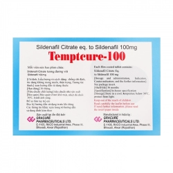 Temptcure 100mg Gracure 1 vỉ x 4 viên