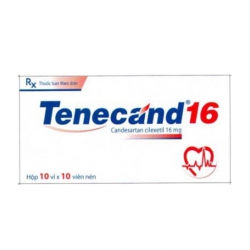 Tenecand 16mg Glomed, Hộp 10 vỉ x 10 viên