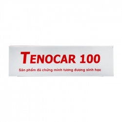 Tenocar 100 Pymepharco 2 vỉ x 15 viên