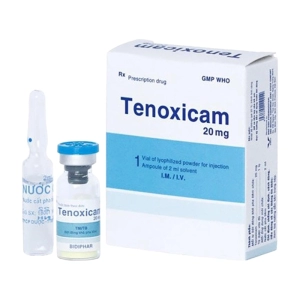 Tenoxicam 20mg Bidiphar 1 lọ + 1 ống x 2ml (Tenoxicam)