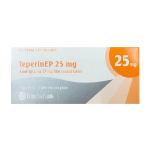 TeperinEP 25mg ExtractumPharma 3 vỉ x 10 viên (Amitriptylin)