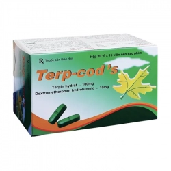 Terp-cod's Vacopharm 20 vỉ x 15 viên - Thuốc trị ho, cảm