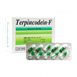 Terpincodein-F TV.Pharm 10 vỉ x 10 viên - Thuốc trị ho, long đàm Terpincodein-F TV.Pharm 10 vỉ x 10 viên - Thuốc trị ho, long đàm