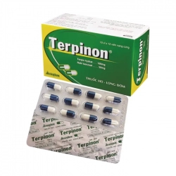 Terpinon Vacopharm 10 vỉ x 12 viên - Thuốc ho, long đàm