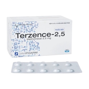 Terzence-2.5 Davipharm 10 vỉ x 10 viên (Methotrexate)