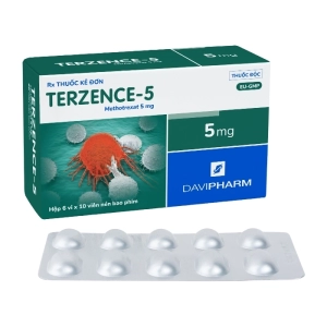 Terzence-5 Davipharm 6 vỉ x 10 viên (Methotrexate)