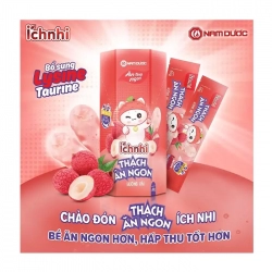 Thạch Ăn Ngon Ích Nhi 21 gói x 30g – Giúp trẻ biếng ăn