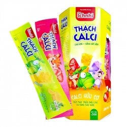 Thạch Calci Ích Nhi 21 Gói x 30g - Cao hơn, cứng cáp hơn