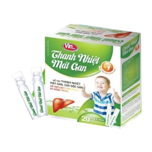 Thanh Nhiệt Mát Gan Vinpharco 20 ống x 10ml - Giúp thanh nhiệt, mát gan