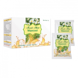 Mediphar USA  Thanh nhiệt MAXCOOL, Hộp 10 gói Mediphar USA  Thanh nhiệt MAXCOOL, Hộp 10 gói