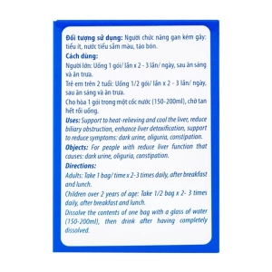 Thanh Nhiệt Plus Kingphar 6 gói x 7g - Hỗ trợ thanh nhiệt, mát gan Thanh Nhiệt Plus Kingphar 6 gói x 7g - Hỗ trợ thanh nhiệt, mát gan