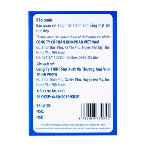 Thanh Nhiệt Plus Kingphar 6 gói x 7g - Hỗ trợ thanh nhiệt, mát gan Thanh Nhiệt Plus Kingphar 6 gói x 7g - Hỗ trợ thanh nhiệt, mát gan