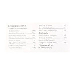 Thanh Nhiệt Tiêu Độc - F Fito Pharma 40 viên