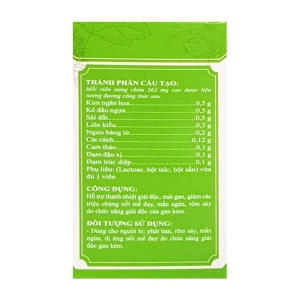 Thanh Nhiệt TM Trang Minh 60 viên - Hỗ trợ thanh nhiệt, giải độc gan Thanh Nhiệt TM Trang Minh 60 viên - Hỗ trợ thanh nhiệt, giải độc gan