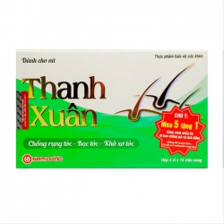 Thanh xuân Nam Dược 4 vỉ x 10 viên - Viên uống chống rụng tóc cho nữ giới
