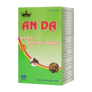 An Dạ Kingphar 40 viên - Hỗ trợ viêm loét dạ dày, tá tràng