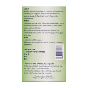 An Dạ Kingphar 40 viên - Hỗ trợ viêm loét dạ dày, tá tràng
