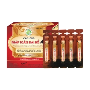 Thập Toàn Đại Bổ A.T An Thiên 30 ống x 8ml (Cao lỏng)