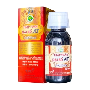Thập Toàn Đại Bổ A.T An Thiên chai 120ml (Cao lỏng)