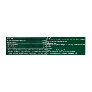 The Voice ISO Isopharco 3 vỉ x 10 viên - Hỗ trợ viêm thanh quản, amidan
