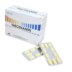 Thecenamin Thephaco 20 vỉ x 10 viên (Paracetamol + Clorpheniramin maleat)