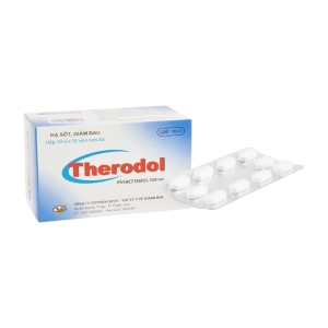 Therodol 500mg Thephaco 10 vỉ x 10 viên (Paracetamol)