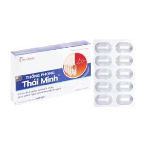 Thống Phong Thái Minh 2 vỉ x 10 viên - Hỗ trợ giảm acid uric máu