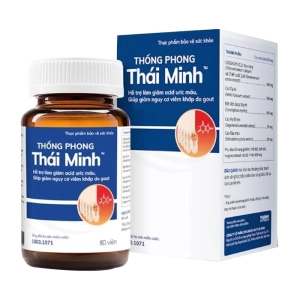 Thống Phong Thái Minh 80 viên - Hỗ trợ giảm acid uric máu