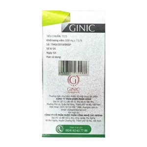 Thông Xoang Ginic 50 viên - Hỗ trợ chảy nước mũi, ngạt mũi