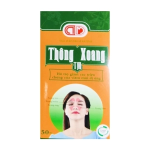 Thông Xoang TM Trang Minh 50 viên - Hỗ trợ viêm mũi dị ứng Thông Xoang TM Trang Minh 50 viên - Hỗ trợ viêm mũi dị ứng